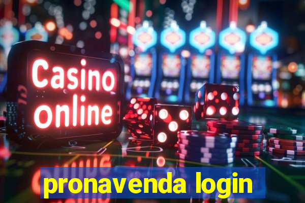 pronavenda login